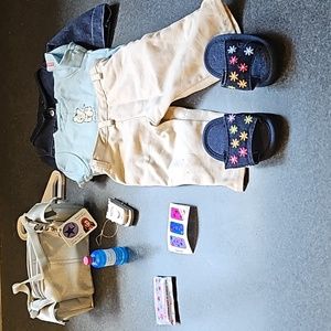 American Girl Marisol sports bag and Coconut Outfit